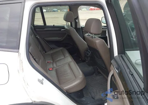 2013 BMW X3 xDrive35I из США, поврежденный, VIN 5UXWX7C58DL978271